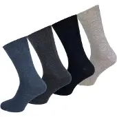 Garcia Hommes, Chaussettes, 24 paires Basic taille 39-42, Gris, Bleu, Noir, (paquet de 24, 39 - 42)