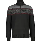 CMP 7h77510 Half Zip Sweater Noir L Homme
