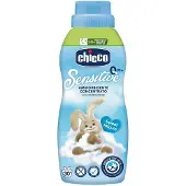 Chicco Sensitive Cœur de talc, concentré d'adoucissant, fraîcheur et douceur intenses, 0+ mois - 750ml