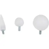 Ks Tools Jeu de pointes en plastique 3 pièces - 140.2499
