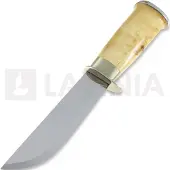 Marttiini Lapp 245010 Stainless, Curly Birch, couteau fixe