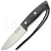 Joker Couteau Ranger, Black Canvas Micarta, Firesteel