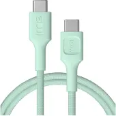 Green Cell Cable USB-C-USB-C PowerStream 100W braid 1,2m green