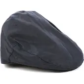 Barbour Casquette Plate Cirée Marine Bleu foncé taille L