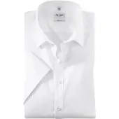 Olymp Chemise Level 5 Manches Courtes Blanc taille 45