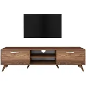 Norda Design , A9 - 221, Armoires pour téléviseur, noyer, 180 x 48,6 x 35 cm