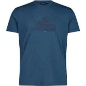CMP 39t7527 Short Sleeve T-shirt Bleu 2XL Homme
