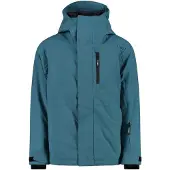 CMP Garçons Veste de ski Clima Protect avec capuche bleu 152