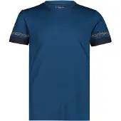 CMP T-shirt pour homme, couleur pétrole, taille 54