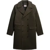 Superdry Manteau mi-saison brun foncé