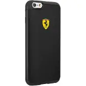 Ferrari Couverture rigide Shockproof (Apple iPhone 6, Apple iPhone 6s), Coque pour téléphone portable, Noir