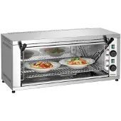 Bartscher Salamander S70 grille réglable en hauteur, 2 zones de cuisson