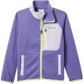 Columbia Fast Trek V Full Zip Fleece Violet 8-9 Years Garçon