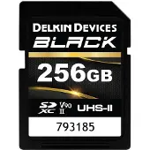Delkin Carte mémoire - DELKIN - Black Rugged - 256 Go - UHS-II - V90 - 300 Mo/s