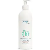 Ziaja Ziajka Gel lavant hypoallergénique pour le corps et les cheveux de plus de 6 mois, 400 ml