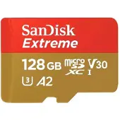 SanDisk Carte mémoire microSDXC Extreme Plus 128 Go UHS-I