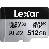 Lexar microSDXC Silver Plus UHS-1 512 Go V30