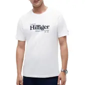 Tommy Hilfiger Mw0mw43448 Short Sleeve T-shirt Blanc M Homme