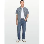 Levi's Classic Western Short Sleeve Shirt Bleu L Homme