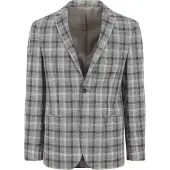 Suitable Prestige Veste de Costume Pete Laine Mélangé Gris