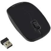 Vakoss MX707K Souris ambidextre RF sans fil optique 1000 DPI (Sans fil), Souris, Noir