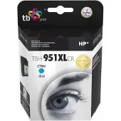 TB Print Ink for HP OJ Pro 8100 Cyan remanufactured TBH-951XLCR