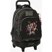 K POP Demon Hunters K-pop Demon Hunters Energy 33l Wheeled Backpack Noir Enfants