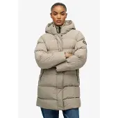 Superdry Sports Mid Padded Jacket Beige L Femme