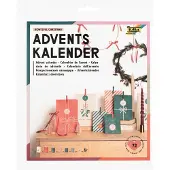 Folia Paper Kit pour faire son propre calendrier de l'Avent - BOWTIFUL CHRISTMAS