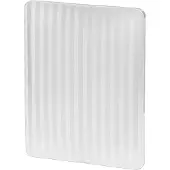 Hama Couverture iPad Randig Hvid (Apple iPad 2011 (2e génération)), Étui pour tablette, Blanc