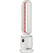 G3ferrari Termoventilateur senza Pale, Radiateur soufflant, Blanc