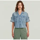 G-Star Chemisier bleu denim