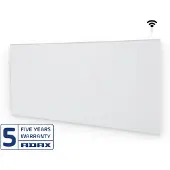 Adax Neo w/ Wi-Fi H 20, WiFi, 1,3 m, IPX4, Intérieur, Mur, Blanc