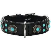 Hunter Halsband Sioux - 50 cm - Zwart (Chien, Promenade)