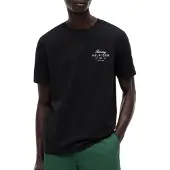 Tommy Hilfiger T-Shirt 'Logo' bleu marine / rouge / noir / blanc