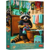 Trefl Puzzle 1000 pièces Premium Plus « Le jour de la lessive » -