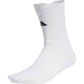 Adidas Chaussettes de sport 'TENNIS CREW SOCKS CUSHIONED 1 PAIR' noir / blanc