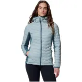 Columbia Powder Pass Ii Hybrid Jacket Bleu XL Femme