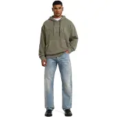 G-Star Applique Relaxed Fit Hoodie Vert L Homme
