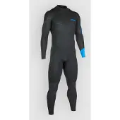 iON Base 4/3 Mm Junior Long Sleeve Back Zip Neoprene Suit Noir 10 Years Enfants