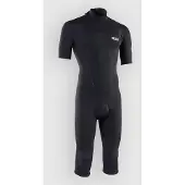 iON Element 3/2 Mm Overknee Short Sleeve Front Zip Shorty Noir L Homme