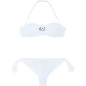 EA7 pour femme. 7W000319_AF20663 Bikini Silhouette blanc (L), Beachwear, Polyamide