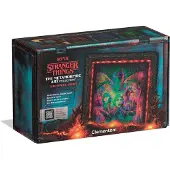 Stranger Things Puzzle The Morphing Collection Stranger Things Cadre lumineux Le monde à l’envers 520 pièces