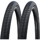 Schwalbe Pneu Big Apple - Wired - ADDIX - RaceGuard - 28x2.00 - Noir + Reflex