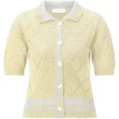 Rich & royal Cardigan jaune clair