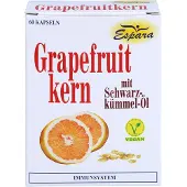 Espara GmbH Espara Gélules de pépins de pamplemousse à l'huile de cumin noir, 60 gélules