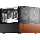 Jonsbo V12 Boîtier PC, mini-tour, Micro-ATX - noir