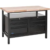 Güde Table d'atelier P 1200 SS Black Line