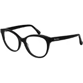 Max Mara Lunettes de soleil - - Mm5102 - Noir Brillant - 52/17/140 - Synthétique - Moderne - Femme - Pont 17 mm