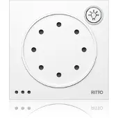 Ritto Portier Module d'interphone-portier 1876070 ** blanc avec touche lumineuse